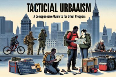 Tactical Urbanism: A Guide for Urban Preppers