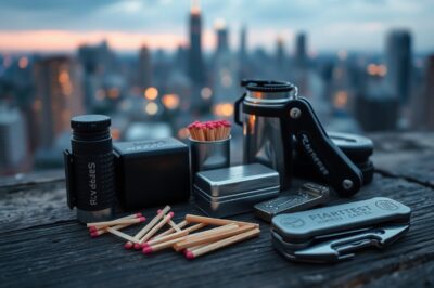 What Key Items Should Be Included In Your Urban Prepper Fire Starter Kit?