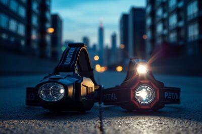 Black Diamond vs Petzl Headlamp Emergency Lighting for Urban Survival