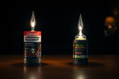 Coleman vs UCO Emergency Candle Lighting Systems for Power Outages