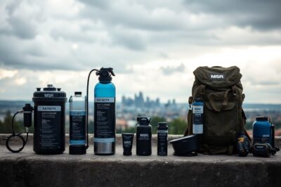 Katadyn vs MSR Water Purification Systems for Urban Emergency Prep