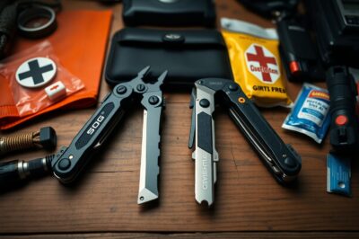 SOG vs Gerber Multi Tool Survival Kit for Urban Preppers