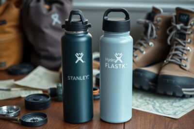 Stanley vs Hydro Flask Water Storage Bottles for Emergency Hydration