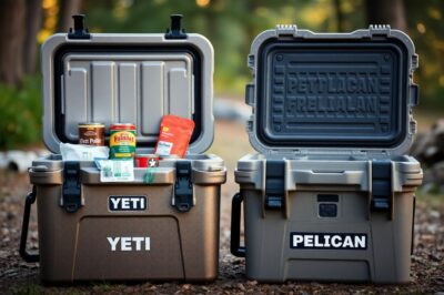 Yeti vs Pelican Cooler Emergency Storage Solutions with Temperature Control