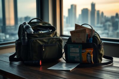 Bug Out Bag vs Get Home Bag for Urban Survival Preparedness