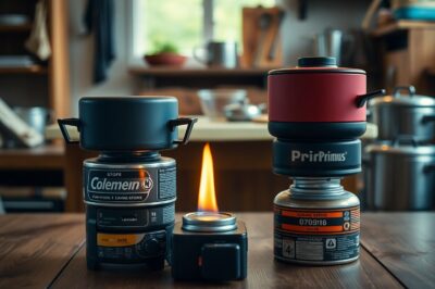 Coleman vs Primus Camping Stove Fuel Efficiency for Indoor Use