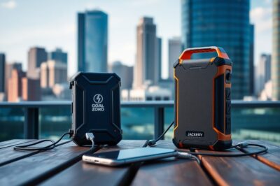 Goal Zero vs Jackery Portable Power Station Comparison for Urban Survival