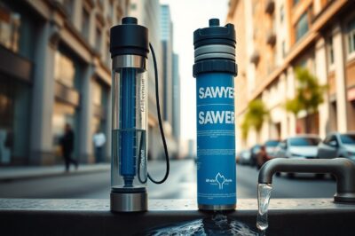 LifeStraw vs Sawyer Water Filter Systems for Urban Survival