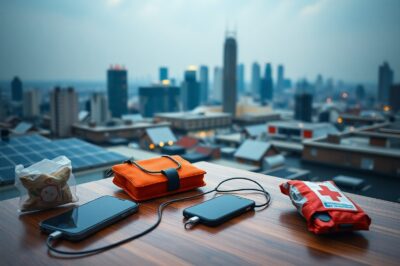 Solar Panels vs Power Banks for Urban Emergency Preparedness Planning