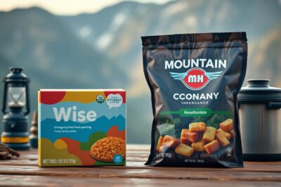 Wise Company vs Mountain House Emergency Food Storage for Long Term Prep