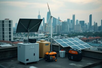 Emergency Power Solutions for Urban Preppers in 2025