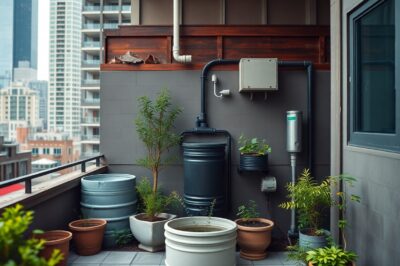 Water Storage Methods for Small Urban Spaces